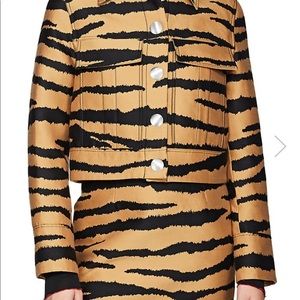 Proenza schouler tiger print jacket